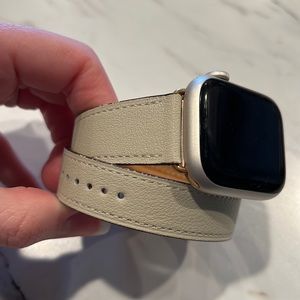 Wrapped Apple Watch band